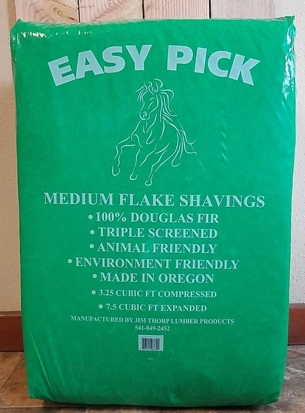 Easy Pick Medium Flake Shavings bag (green)