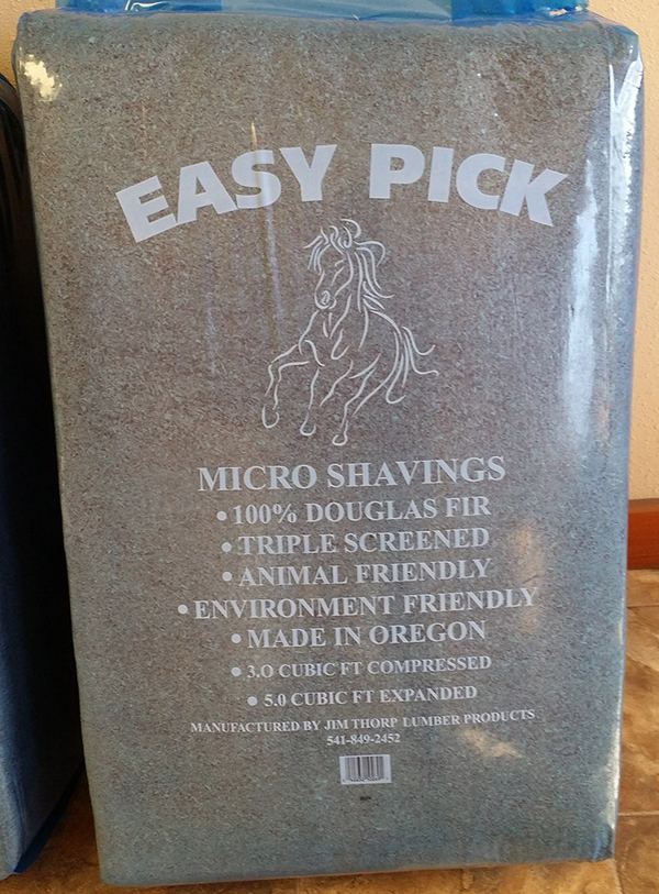 Easy Pick Micro Shavings bag (grey)